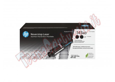 HP Kit di Ricarica toner nero originale Neverstop HP 143AD_dual-pack
