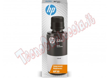 Hp Flacone di inchiostro nero originale HP 32XL 135 ml