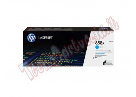 Hp Cartuccia toner ciano originale LaserJet HP 658X ad alta capacita'
