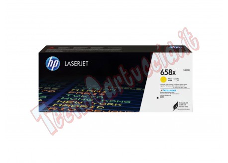 Hp Cartuccia toner giallo originale LaserJet HP 658X ad alta capacita'
