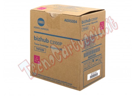 TONER KONICAMINOLTA TNP-50M MAGENTA PER BIZHUB C3100P