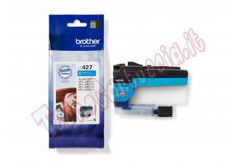 Brother - Cartuccia Originale - Ciano - LC427C - 1.500 pag