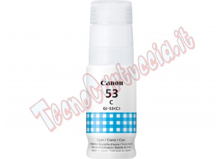 Canon Serbatoio di inchiostro Ciano GI-53 C_3.700 PAG