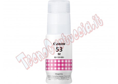 Canon Serbatoio di inchiostro Magenta GI-53 M_3.700 PAG