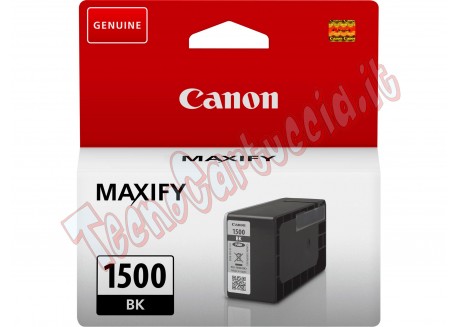 Cartuccia Originale Canon 9218B001 PGI-1500BK Nero