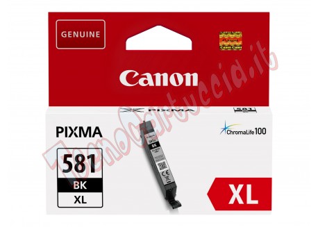 Cartuccia Originale Canon CLI-581BKXL Nero 2052C001