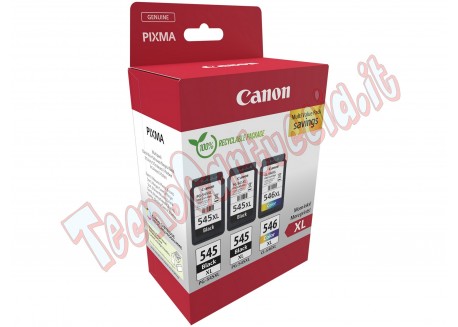 Canon Cartuccia Ink Multipack PG-545XLx2/CL-546XL