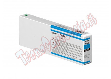 Epson Cartuccia Ciano T55K200-700ml