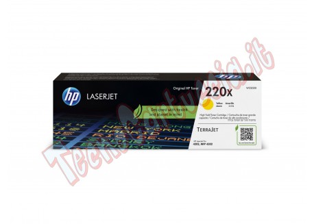 HP Cartuccia toner originale giallo LaserJet HP 220X_5.500 pag