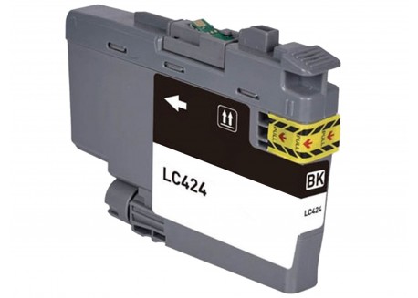 Cartuccia Compatibile Brother LC424BK Nero 750 Pagine LC-424BK