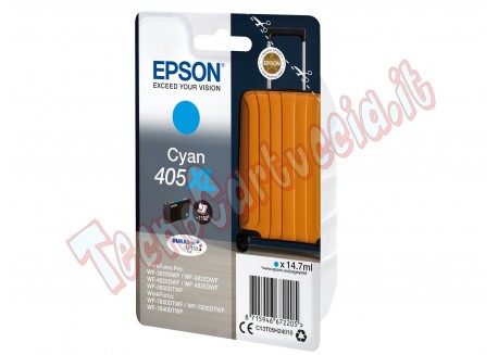 Epson - Cartucce ink - 405XL - ciano - C13T05H24010 - 1.100 pag