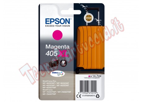 Epson - Cartucce ink - 405XL - magenta - C13T05H34010 - 1.100 pag