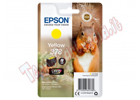 Epson - Cartuccia ink - 378 - Giallo - C13T37844010 - 360 pag