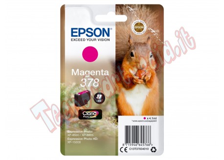Epson - Cartuccia ink - 378 - Magenta - C13T37834010 - 360 pag