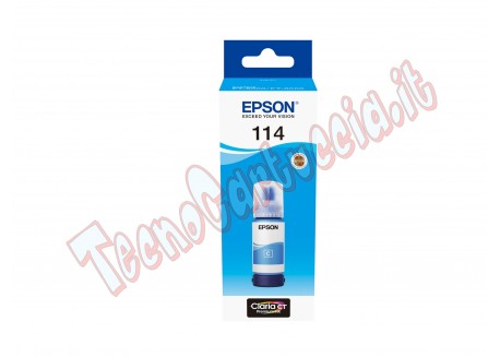 Epson - Eco Tank - 114 - Ciano - C13T07B240 - 70 ml