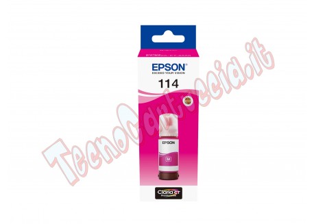 Epson - Eco Tank - 114 - Magenta - C13T07B340 - 70 ml