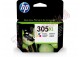 Hp - Cartuccia Ink originale - 305XL - C/M/Y - 3YM63AE - 200 pag