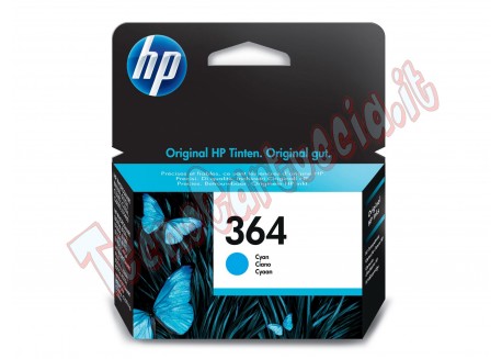 Hp - Cartuccia ink originale - 364 - Ciano - CB318EE - 300 pag