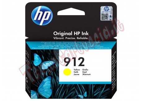 Hp - Cartuccia ink originale - 912 - Giallo - 3YL79AE - 315 pag