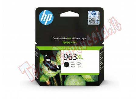Hp - Cartuccia ink originale - 963XL - Nero - 3JA30AE - 2.000 pag
