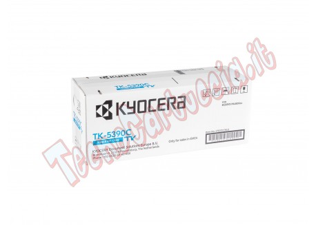 Kyocera TK 5390C - Ciano - originale - cartuccia toner - per ECOSYS PA4500cx