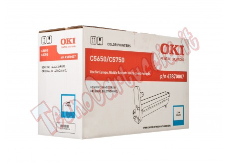 Oki - Tamburo - Ciano - C5650/5750 - 43870007 - 20.000 pag