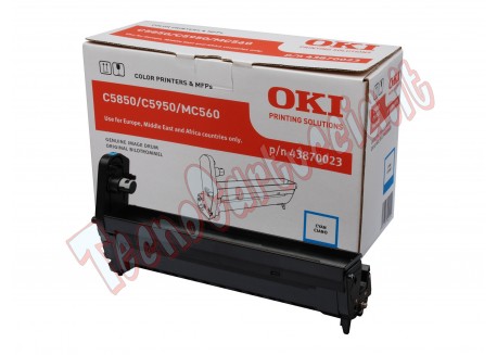 Oki - Tamburo - Ciano - C5850/5950 - 43870023 - 20.000 pag