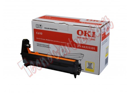 Oki - Tamburo - Giallo - C610 - 44315105 - 20.000 pag