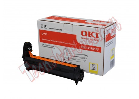 Oki - Tamburo - Giallo - C711 - 44318505 - 20.000 pag