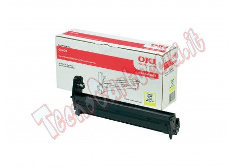 Oki - Tamburo - Giallo - C8600 - 43449013 - 20.000 pag