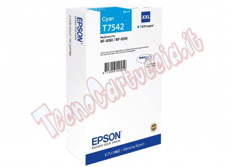 Epson - Cartuccia ink - Ciano - T7542 - C13T75424N - 69ml