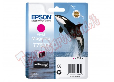 Epson - Cartuccia ink - T7603 - Magenta - C13T76034N10