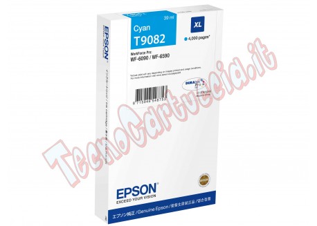 Epson - Tanica - Ciano - T9082 - C13T90824N - 39ml