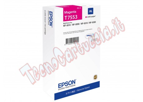 Epson - Tanica - Magenta - T7553 - C13T75534N - 39ml