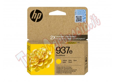 Hp - Cartuccia ink originale - 937e - Giallo - 4S6W8NE - 1.650 pag