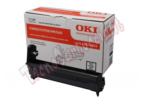 Oki - Tamburo - Nero - C5850/5950 - 43870024 - 20.000 pag