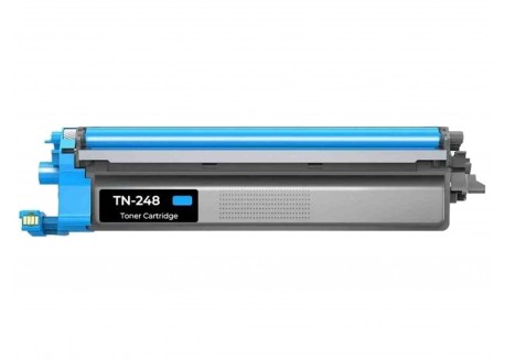 Toner Compatibile per Brother TN-248C Ciano 1.000 Pagine