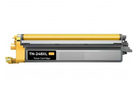 Toner Compatibile per Brother TN-248XLY Giallo 2.300 Pagine
