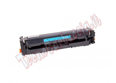 Toner Compatibile per HP W2211A Ciano 1.250 Pagine 207A