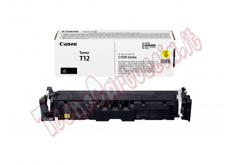 Toner Canon Giallo T12- 5095C006-5.300 PAG