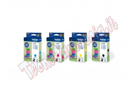 Brother - Cartuccia - C/M/Y/K -  LC221VALBP