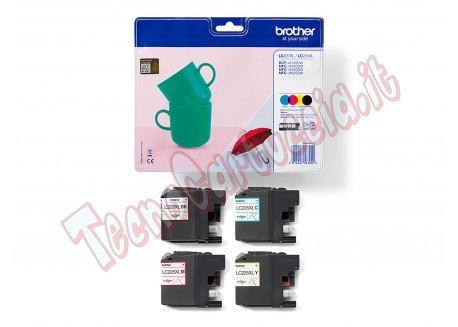 Brother - Cartuccia - C/M/Y/K -  LC227XLVAL