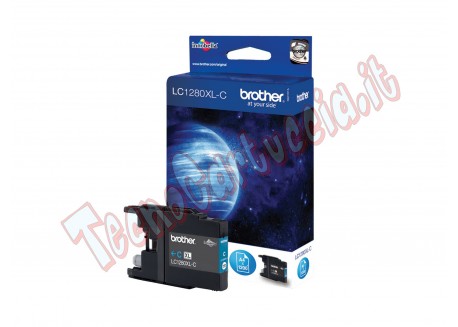Brother - Cartuccia - Ciano - LC1280XLC- 1200 pag