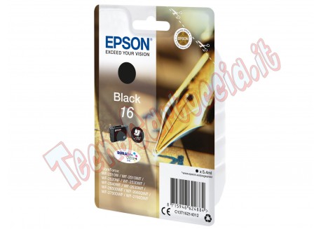 Epson - Cartuccia ink - 16 - Nero - C13T16214012  - 5,4ml
