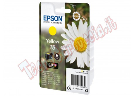 Epson - Cartuccia ink - 18 - Giallo - C13T18044012 - 3,3ml
