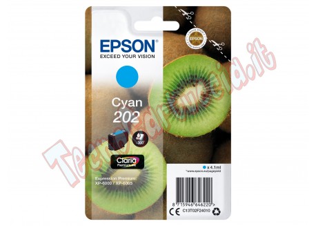 Epson - Cartuccia ink - 202 - Ciano - C13T02F24010 - 4,1ml