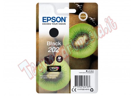 Epson - Cartuccia ink - 202 - Nero - C13T02E14010 - 6,9ml