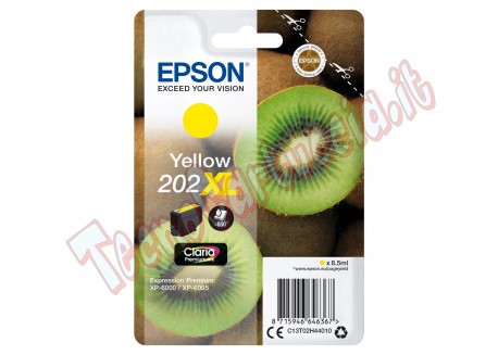 Epson - Cartuccia ink - 202XL - Giallo - C13T02H44010 - 8,5ml