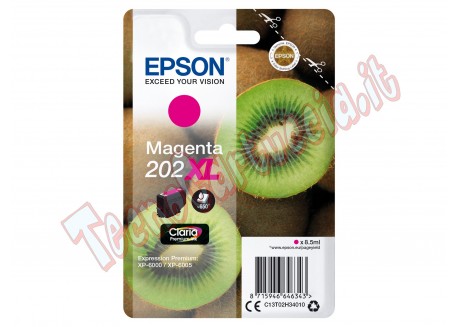 Epson - Cartuccia ink - 202XL - Magenta - C13T02H34010 - 8,5ml
