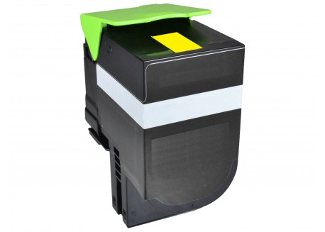 Toner Compatibile per Lexmark 80C2SY0 Giallo 2.000 Pagine